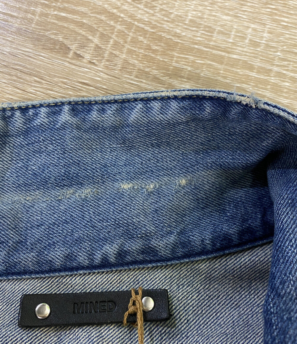 MINEDENIM マインデニム ペイント加工デニムジャケット メンズ SIZE 3