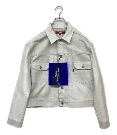 コムデギャルソンジュンヤワタナベマン リーバイス ペンキ加工トラッカージャケット 25SS WO-J201 メンズ SIZE S JUNYA WATANABE MAN×Levi's