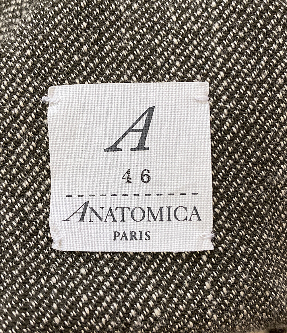 美品 ANATOMICA アナトミカ コート SINGLE RAGLAN COAT 35 24AW 530-592-31 メンズ SIZE 46