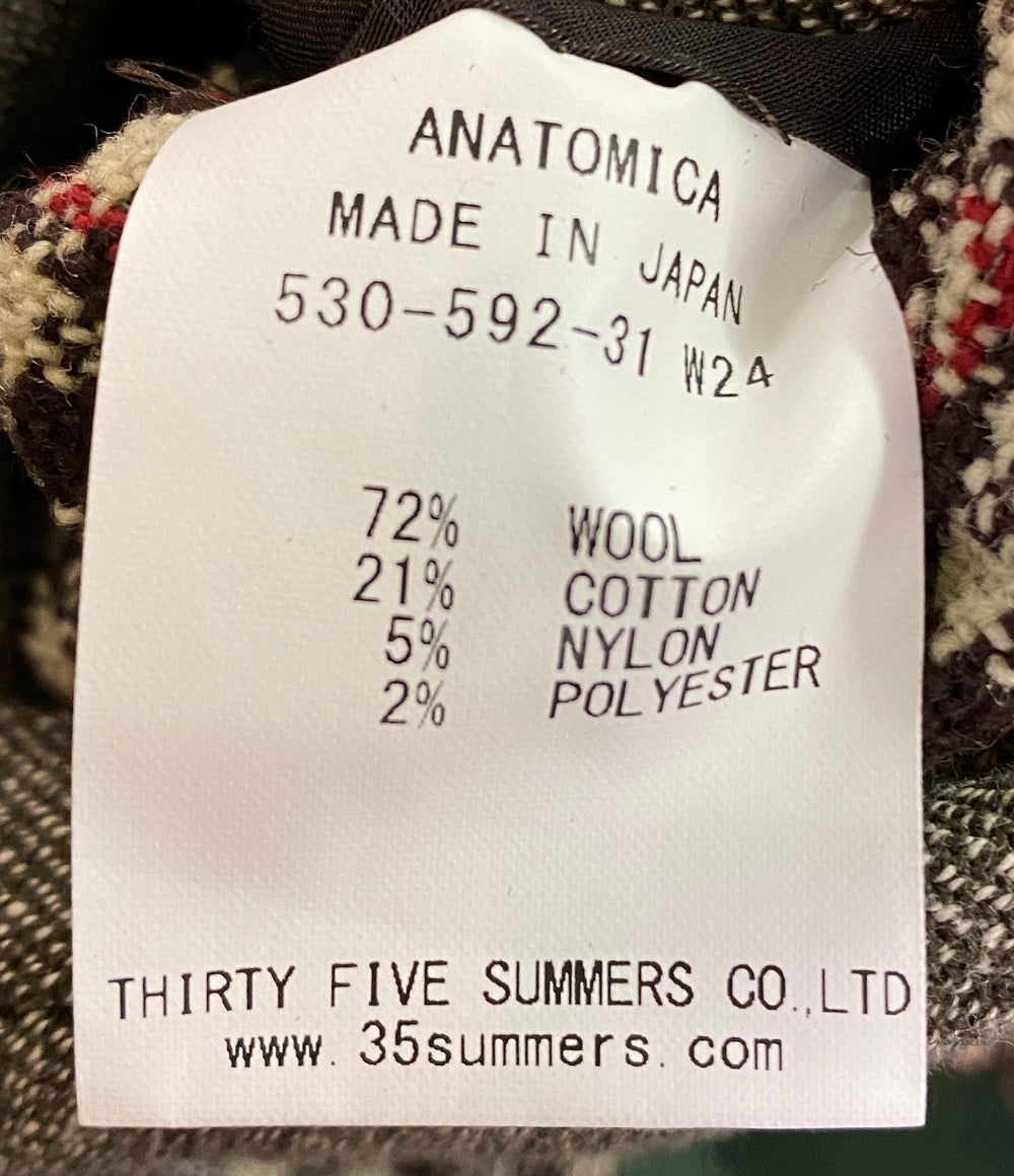 美品 ANATOMICA アナトミカ コート SINGLE RAGLAN COAT 35 24AW 530-592-31 メンズ SIZE 46