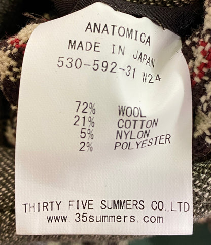 美品 ANATOMICA アナトミカ コート SINGLE RAGLAN COAT 35 24AW 530-592-31 メンズ SIZE 46