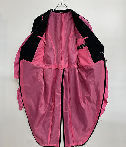 美品 COMME des GARCONS HOMME PLUS エステルスリットジャケット 25SS PO-J053 メンズ SIZE M コムデギャルソンオムプリュス