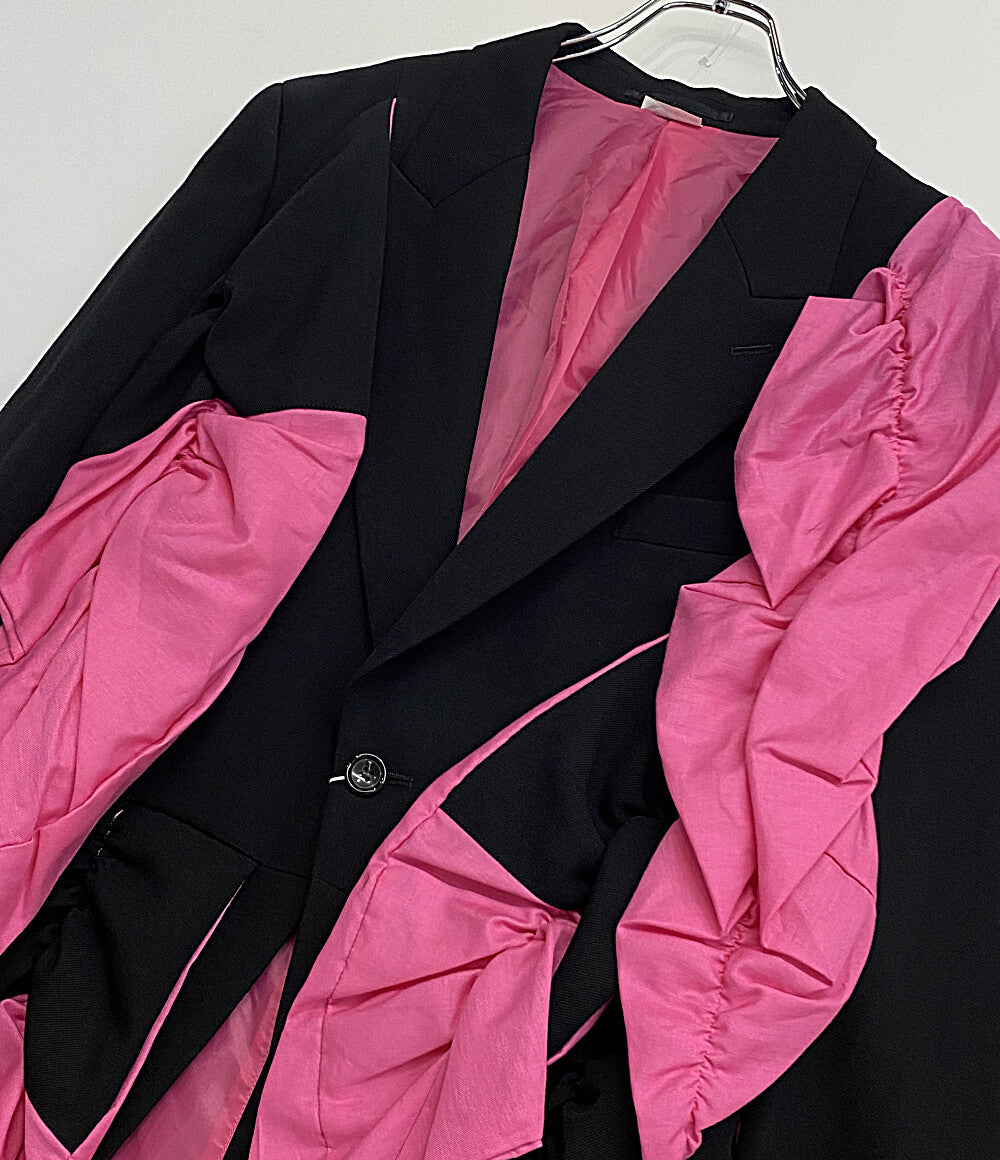 美品 COMME des GARCONS HOMME PLUS エステルスリットジャケット 25SS