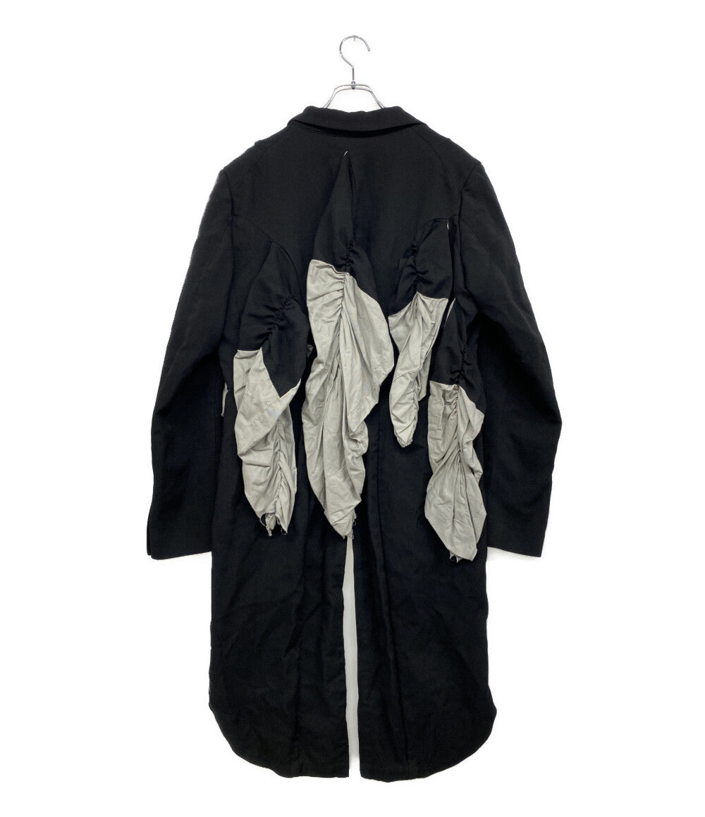 COMME des GARCONS HOMME PLUS 製品染めスリットジャケット 25SS PO-J052 メンズ SIZE L コムデギャルソンオムプリュス