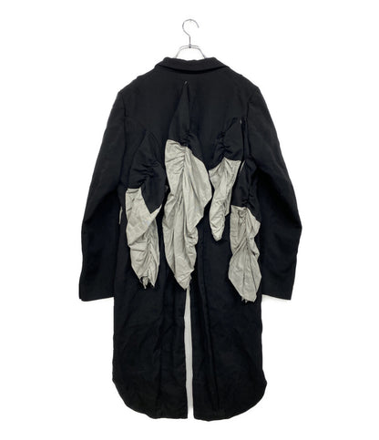 COMME des GARCONS HOMME PLUS 製品染めスリットジャケット 25SS PO-J052 メンズ SIZE L コムデギャルソンオムプリュス