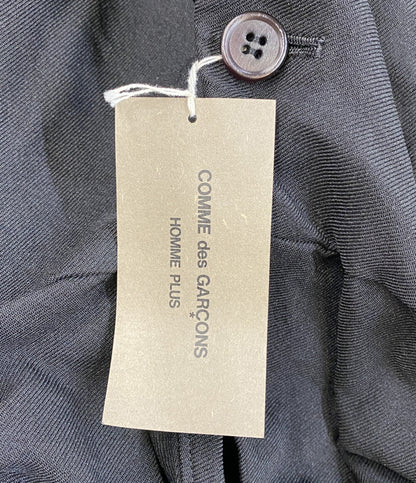 COMME des GARCONS HOMME PLUS 製品染めスリットジャケット 25SS PO-J052 メンズ SIZE L コムデギャルソンオムプリュス