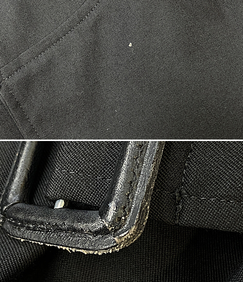 REGULATION YOHJI YAMAMOTO レギュレーションヨウジヤマモト ウールギャバフーデッドコート 24AW H0-C01-140 メンズ SIZE 4