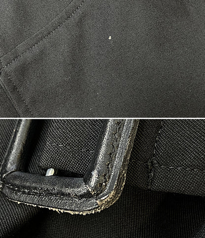 REGULATION YOHJI YAMAMOTO レギュレーションヨウジヤマモト ウールギャバフーデッドコート 24AW H0-C01-140 メンズ SIZE 4