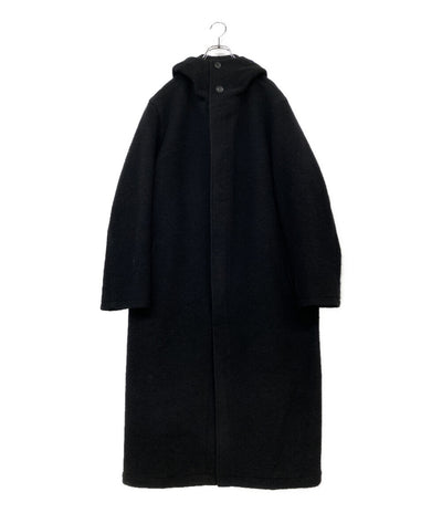 ヨウジヤマモトプールオム コート W PE SHRINK HOODED FASTENER COAT 21AW HX-C07-125 メンズ SIZE 3 YOHJI YAMAMOTO POUR HOMME