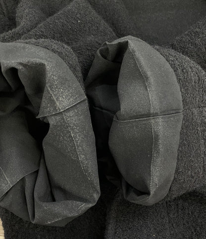 ヨウジヤマモトプールオム コート W PE SHRINK HOODED FASTENER COAT 21AW HX-C07-125 メンズ SIZE 3 YOHJI YAMAMOTO POUR HOMME