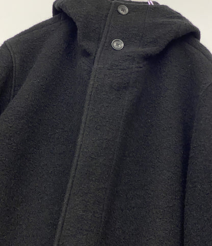 ヨウジヤマモトプールオム コート W PE SHRINK HOODED FASTENER COAT 21AW HX-C07-125 メンズ SIZE 3 YOHJI YAMAMOTO POUR HOMME