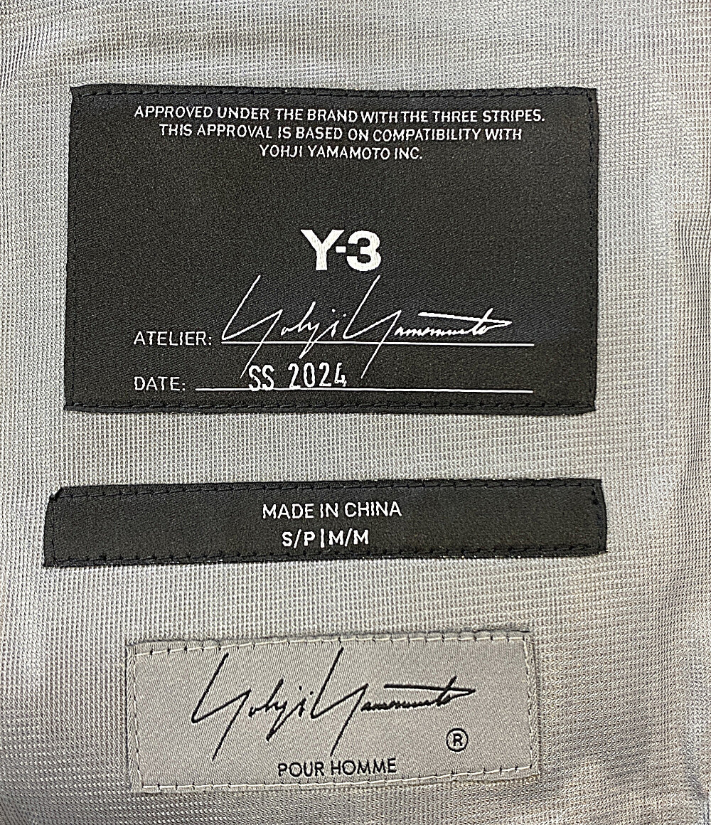 美品 YOHJI YAMAMOTO POUR HOMME×Y-3 ワイスリー コート YY Y-3ATELIER GORE-TEX COAT 244SS 13D003 メンズ SIZE 2 ヨウジヤマモトプールオム