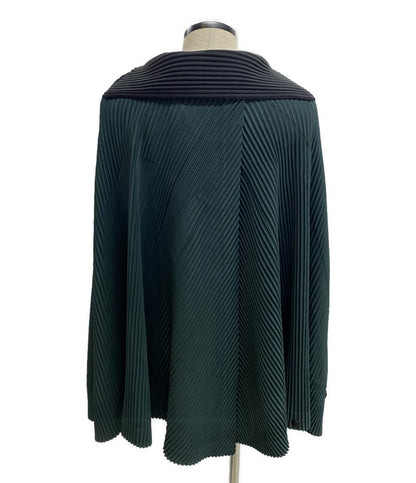 美品 HOMME PLISSE ISSEY MIYAKE ポンチョ MONTHLY COLOR JULY FRAMEWORK 23AW HP33JL375 メンズ SIZE 3 オム プリッセ イッセイミヤケ