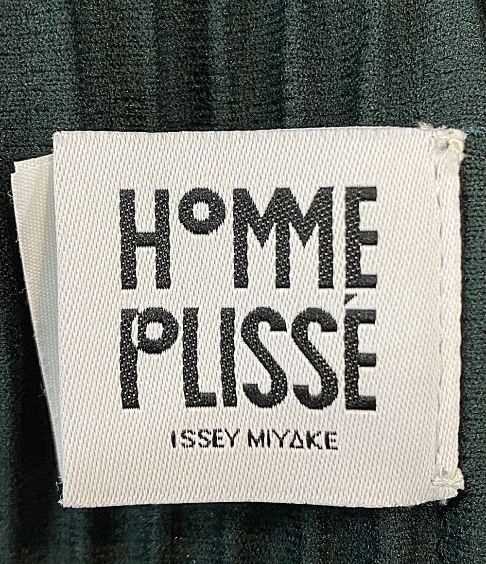 美品 HOMME PLISSE ISSEY MIYAKE ポンチョ MONTHLY COLOR JULY FRAMEWORK 23AW HP33JL375 メンズ SIZE 3 オム プリッセ イッセイミヤケ