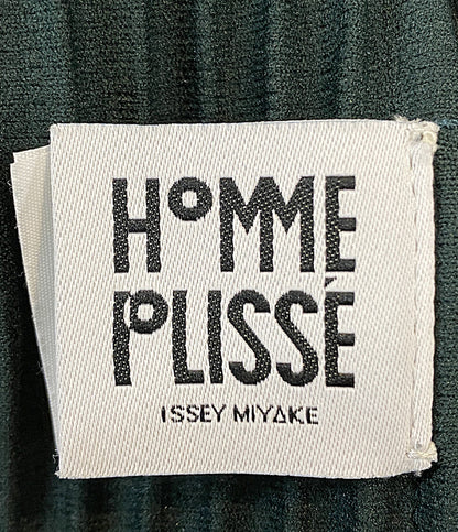 美品 HOMME PLISSE ISSEY MIYAKE ポンチョ MONTHLY COLOR JULY FRAMEWORK 23AW HP33JL375 メンズ SIZE 3 オム プリッセ イッセイミヤケ