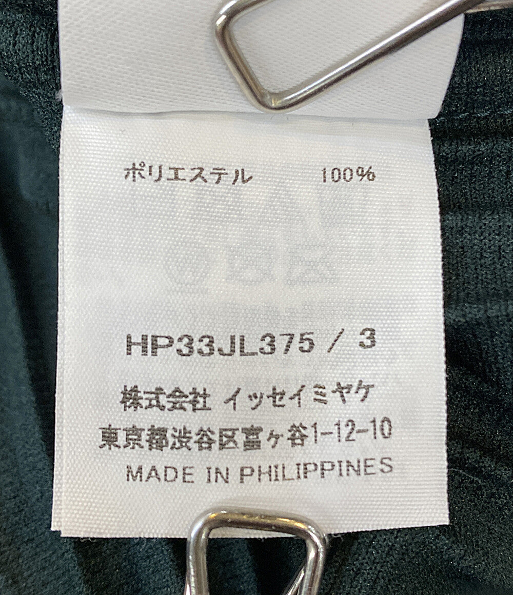 美品 HOMME PLISSE ISSEY MIYAKE ポンチョ MONTHLY COLOR JULY FRAMEWORK 23AW HP33JL375 メンズ SIZE 3 オム プリッセ イッセイミヤケ