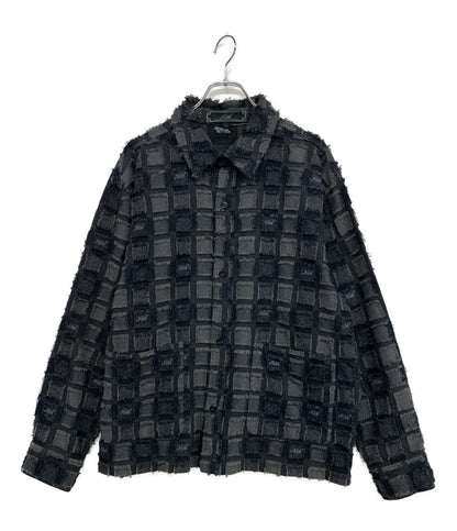 キス シャツジャケット Boxy Collared Overshirt 23aw メンズ SIZE L KITH