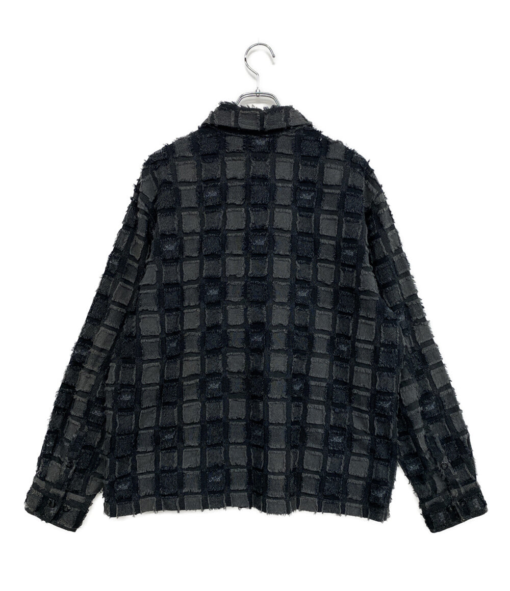 キス シャツジャケット Boxy Collared Overshirt 23aw メンズ SIZE L KITH