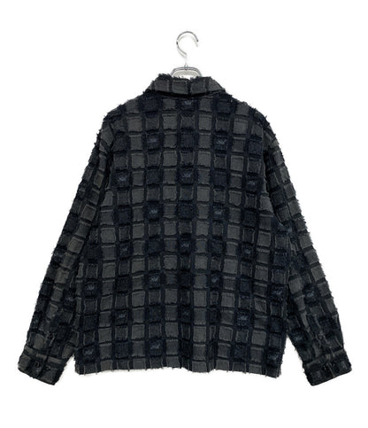 キス シャツジャケット Boxy Collared Overshirt 23aw メンズ SIZE L KITH