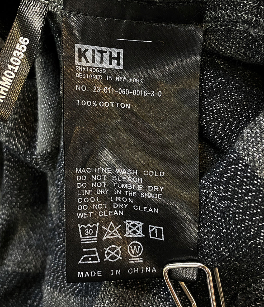 キス シャツジャケット Boxy Collared Overshirt 23aw メンズ SIZE L KITH