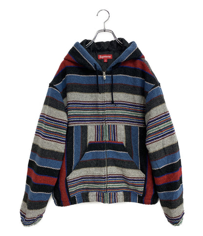 Supreme ジャケット WOVEN STRIPE HOODED JACKET 25SS メンズ SIZE S シュプリーム