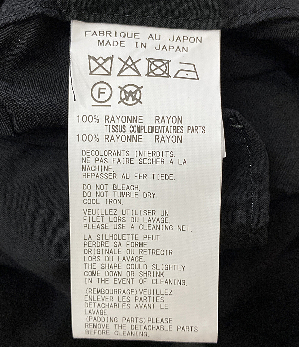 美品 YOHJI YAMAMOTO POUR HOMME ジャケット 80 MODAL LOAN ASYMMETRY JACKET 25SS HP-J30-233 メンズ SIZE 2 ヨウジヤマモトプールオム