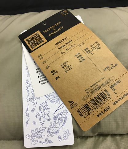 ザノースフェイス 美品 ダウンジャケット NUPTSE HOODIE CL メンズ SIZE L THE NORTH FACE