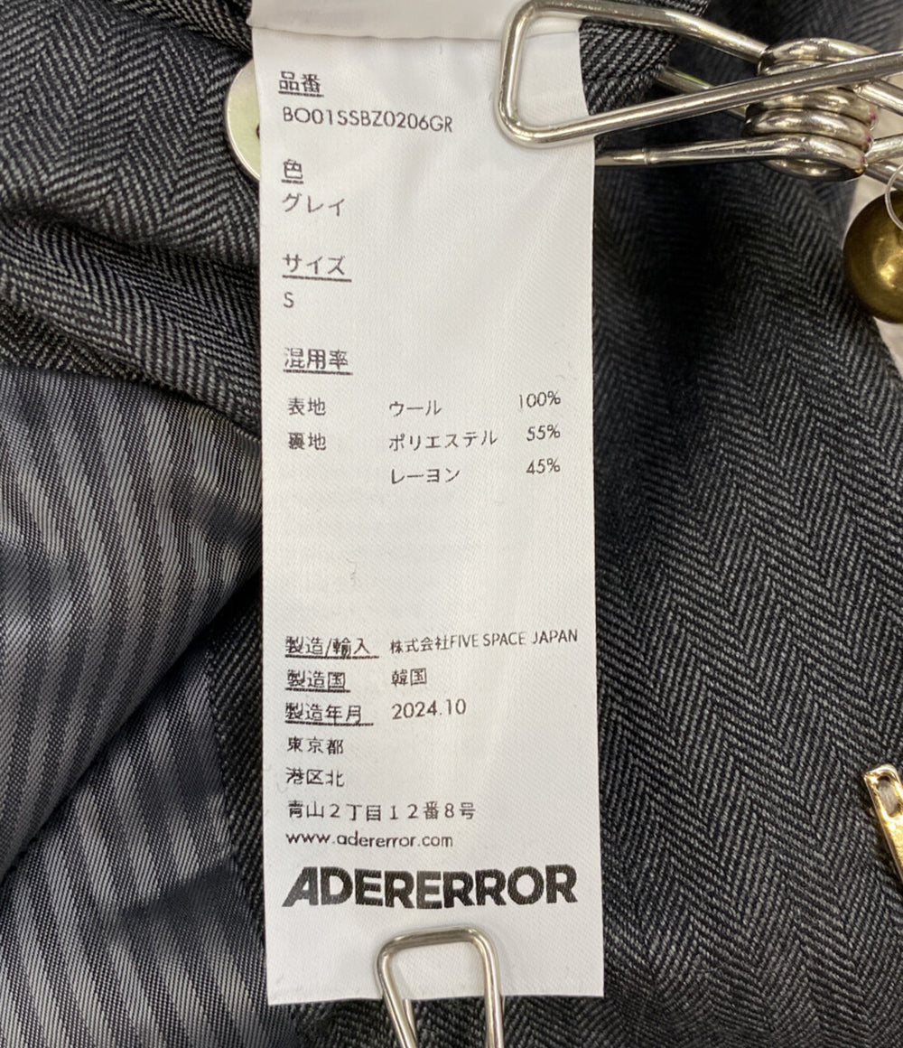 ADERERROR アーダーエラー 半袖ジャケット Blazer Product. 5 25ss メンズ SIZE S
