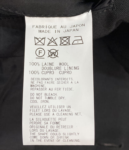 ヨウジヤマモトプールオム テーラードジャケット WOOL GABARDINE BACK OPENING JACKET 25SS HP-J41-100 メンズ SIZE 2 YOHJI YAMAMOTO POUR HOMME