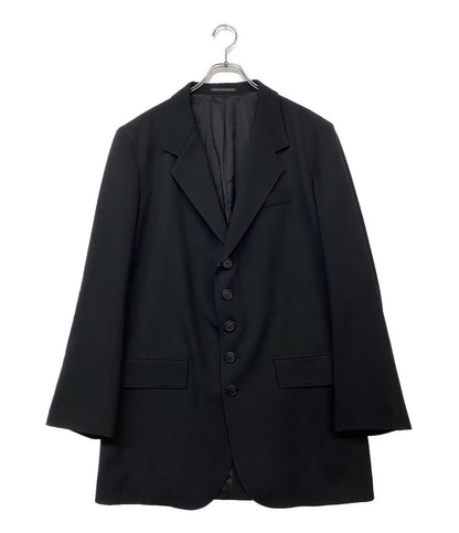 ヨウジヤマモトプールオム 美品 テーラードジャケット WOOL GABARDINE 5BUTTON JACKET 24AW H0-J70-534 メンズ SIZE 2 YOHJI YAMAMOTO POUR HOMME