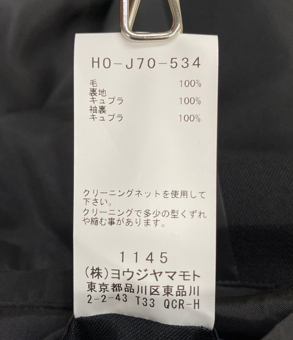 ヨウジヤマモトプールオム 美品 テーラードジャケット WOOL GABARDINE 5BUTTON JACKET 24AW H0-J70-534 メンズ SIZE 2 YOHJI YAMAMOTO POUR HOMME