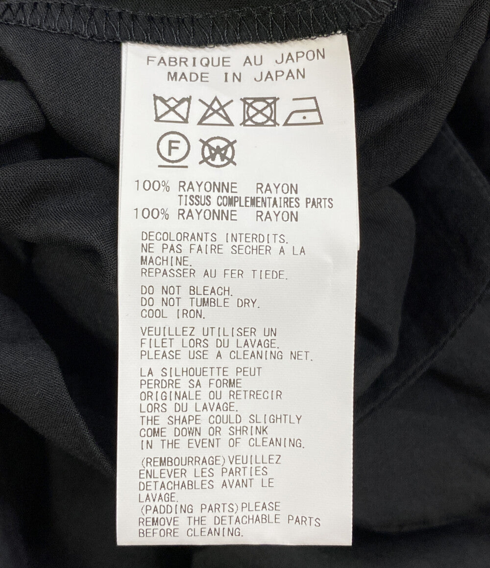 美品 YOHJI YAMAMOTO POUR HOMME テーラードジャケット 80 MODAL LOAN DETACHABLE COLLAR JACKET 25SS HP-J53-233 メンズ SIZE 2 ヨウジヤマモトプールオム