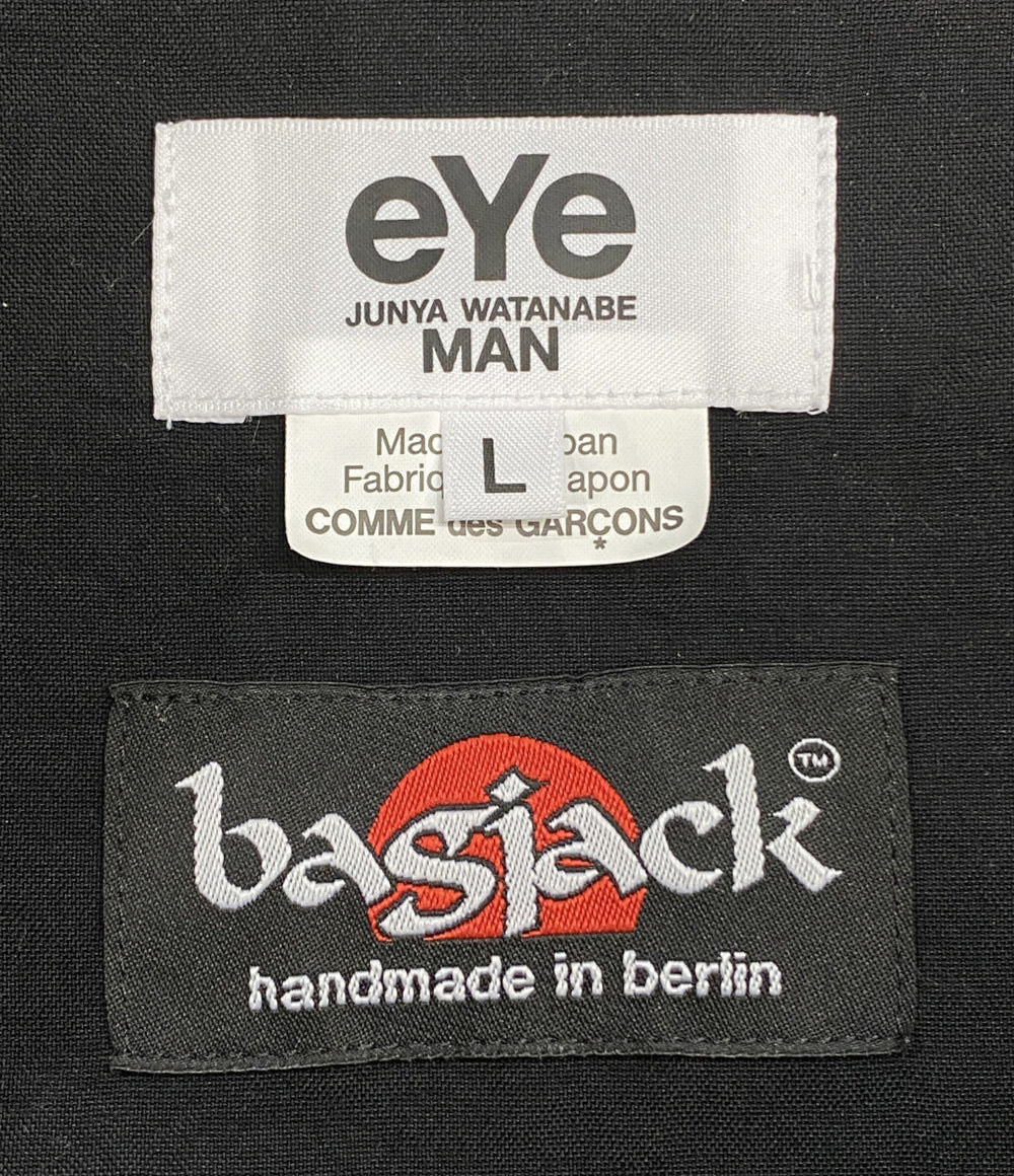 アイコムデギャルソンジュンヤワタナベマン バッグジャック カバーオール リバーシブル 25SS WO-J901 メンズ SIZE L eYe JUNYA WATANABE MAN × BAGJACK
