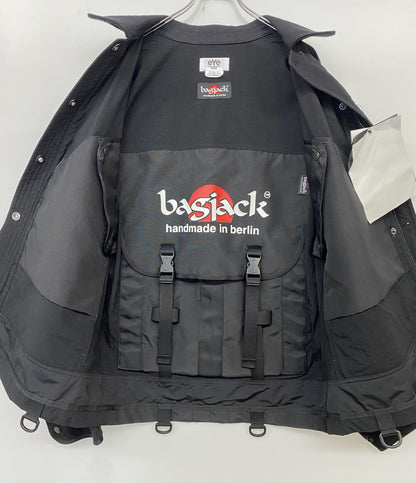 アイコムデギャルソンジュンヤワタナベマン バッグジャック カバーオール リバーシブル 25SS WO-J901 メンズ SIZE L eYe JUNYA WATANABE MAN × BAGJACK