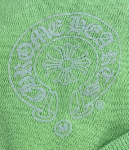 クロムハーツ 長袖Ｔシャツ LOGO POCKET L S TEE GREEN メンズ SIZE M CHROME HEARTS