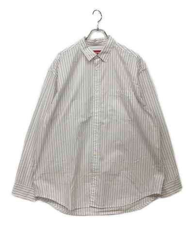 シュプリーム 長袖シャツ Loose Fit Stripe Shirt 24AW メンズ SIZE L Supreme