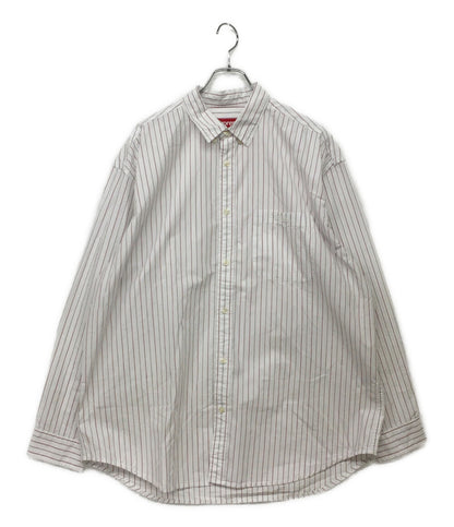 シュプリーム 長袖シャツ Loose Fit Stripe Shirt 24AW メンズ SIZE L Supreme