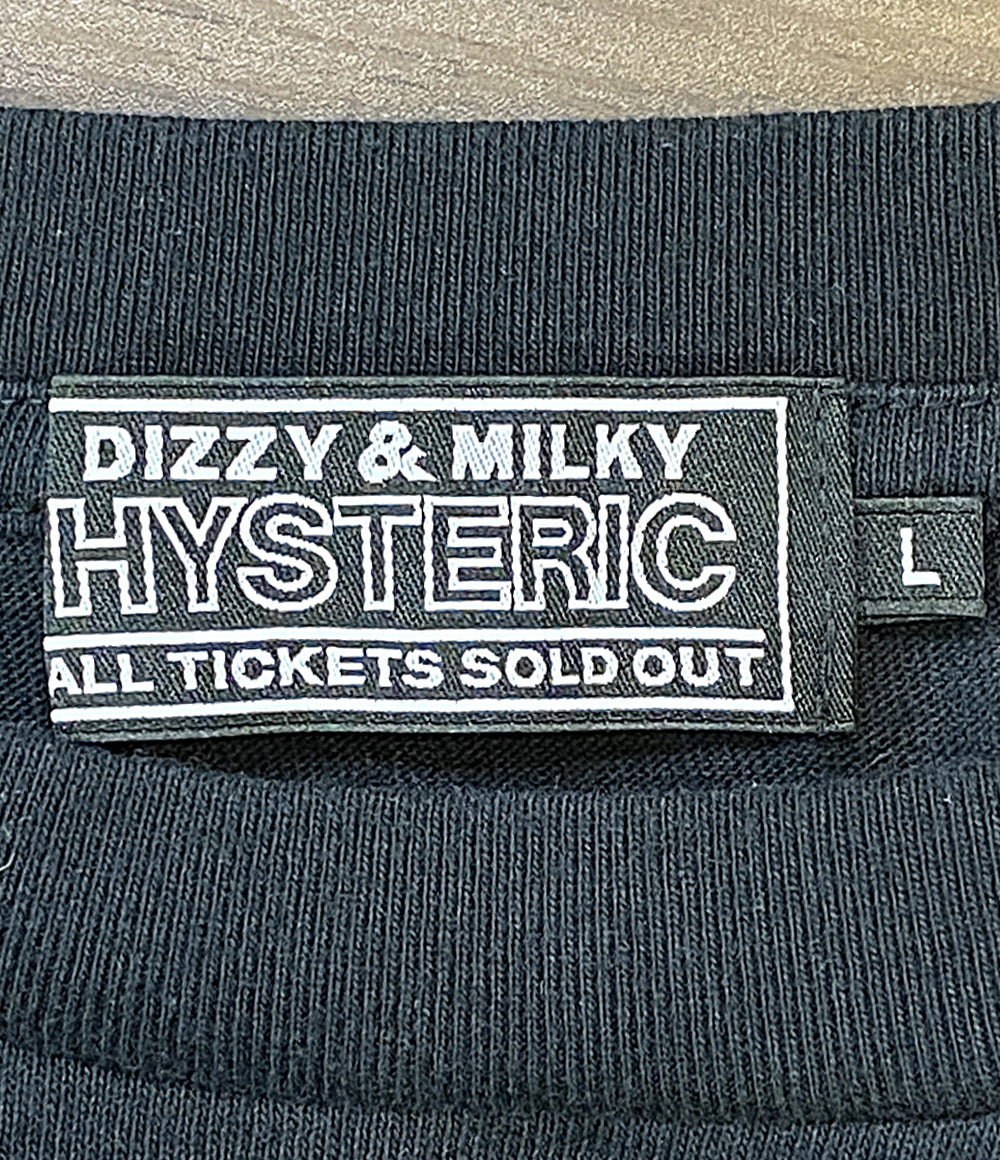 ヒステリックグラマー 半袖Ｔシャツ HYSTERIC PETWtORLD TEE 25SS 02251CT10 メンズ SIZE L HYSTERIC GLAMOUR