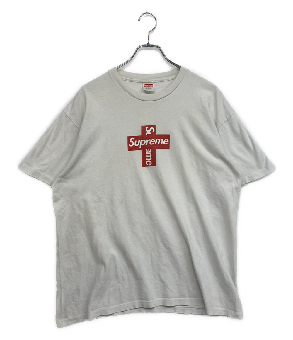 Supreme 半袖Ｔシャツ Cross Box Logo Tee 20AW メンズ SIZE L シュプリーム