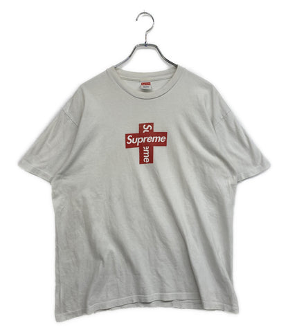 Supreme 半袖Ｔシャツ Cross Box Logo Tee 20AW メンズ SIZE L シュプリーム