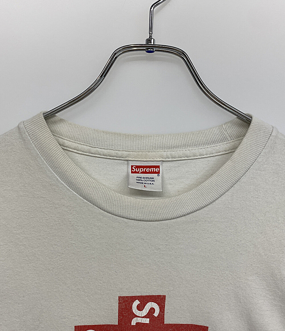 Supreme 半袖Ｔシャツ Cross Box Logo Tee 20AW メンズ SIZE L シュプリーム