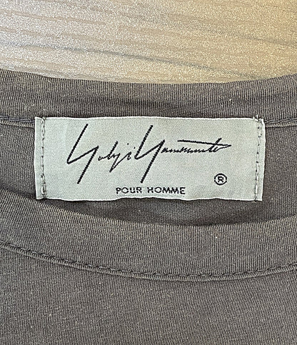 YOHJI YAMAMOTO POUR HOMME 半袖カットソー 綿天竺tシャツ 18SS HW-T66-880 メンズ SIZE 3 ヨウジヤマモトプールオム