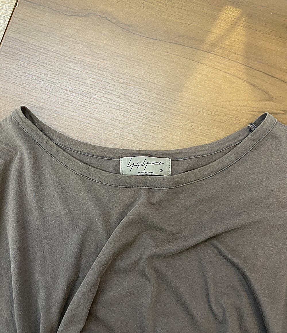 YOHJI YAMAMOTO POUR HOMME 半袖カットソー 綿天竺tシャツ 18SS HW-T66-880 メンズ SIZE 3 ヨウジヤマモトプールオム