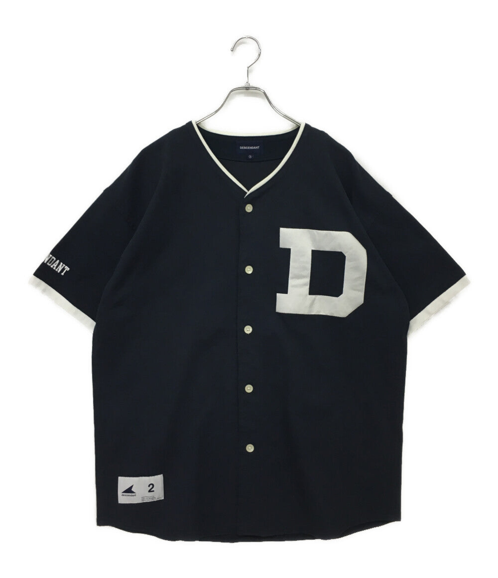 DESCENDANT 半袖シャツ ベースボールシャツ 25SS メンズ SIZE 2 ディセンダント