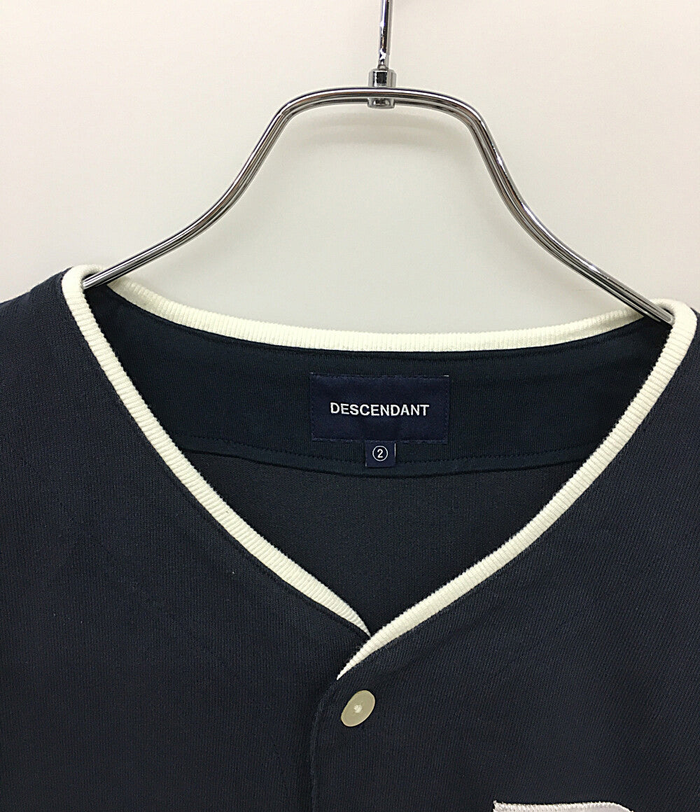 DESCENDANT 半袖シャツ ベースボールシャツ 25SS メンズ SIZE 2 ディセンダント