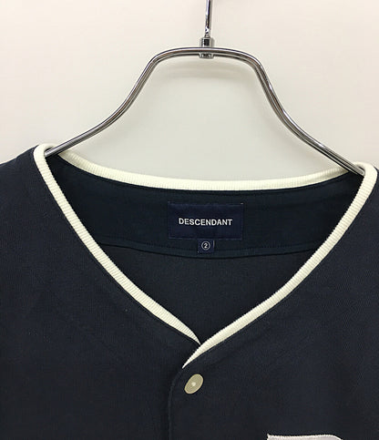 DESCENDANT 半袖シャツ ベースボールシャツ 25SS メンズ SIZE 2 ディセンダント