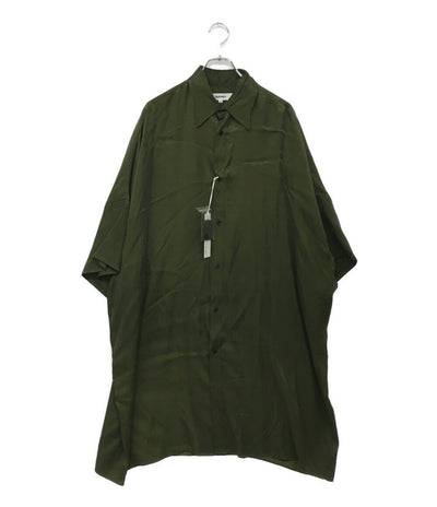 sulvam オーバーハーフスリーブシャツ WW-B03-050 メンズ SIZE M サルバム