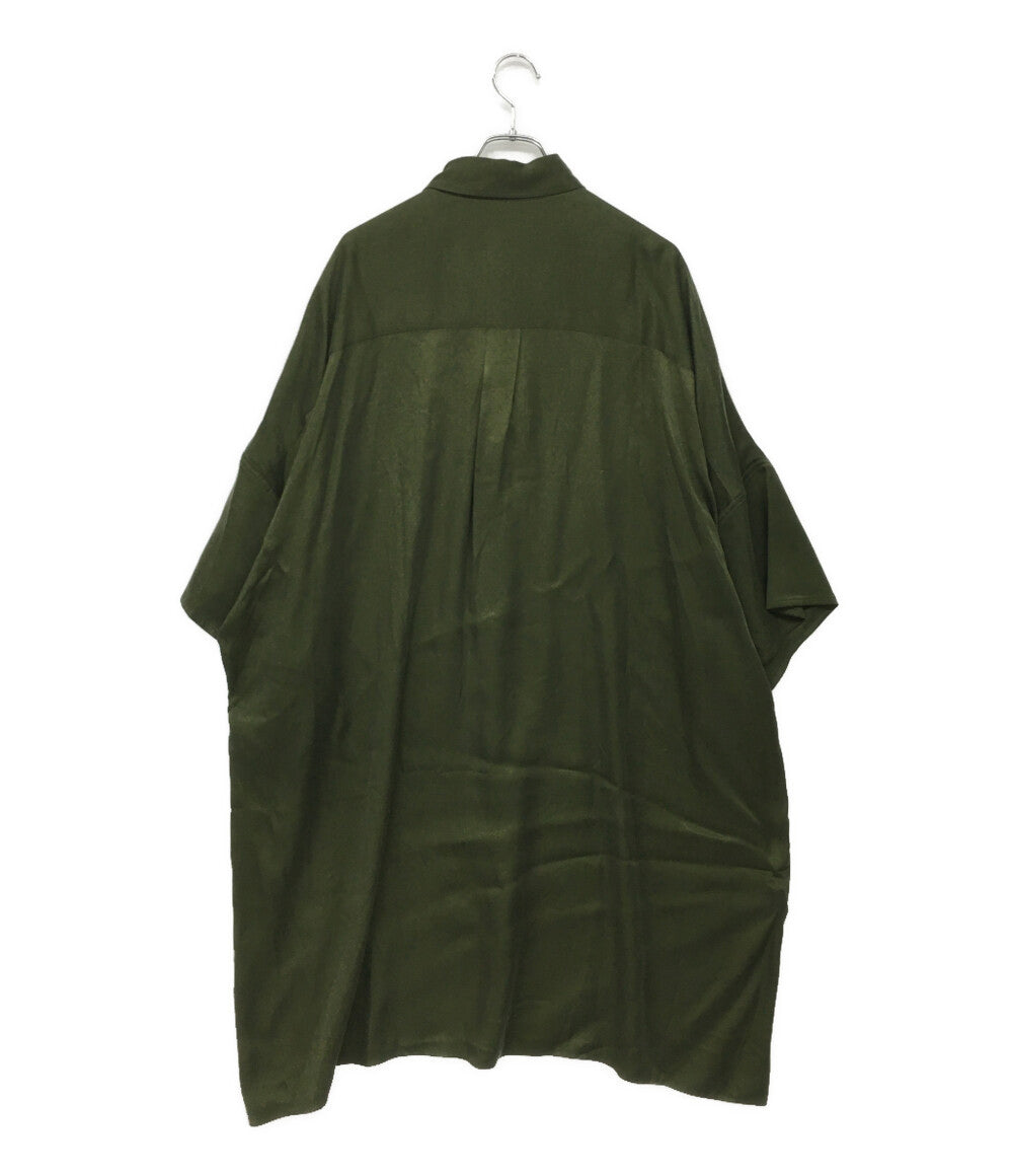 sulvam オーバーハーフスリーブシャツ WW-B03-050 メンズ SIZE M サルバム
