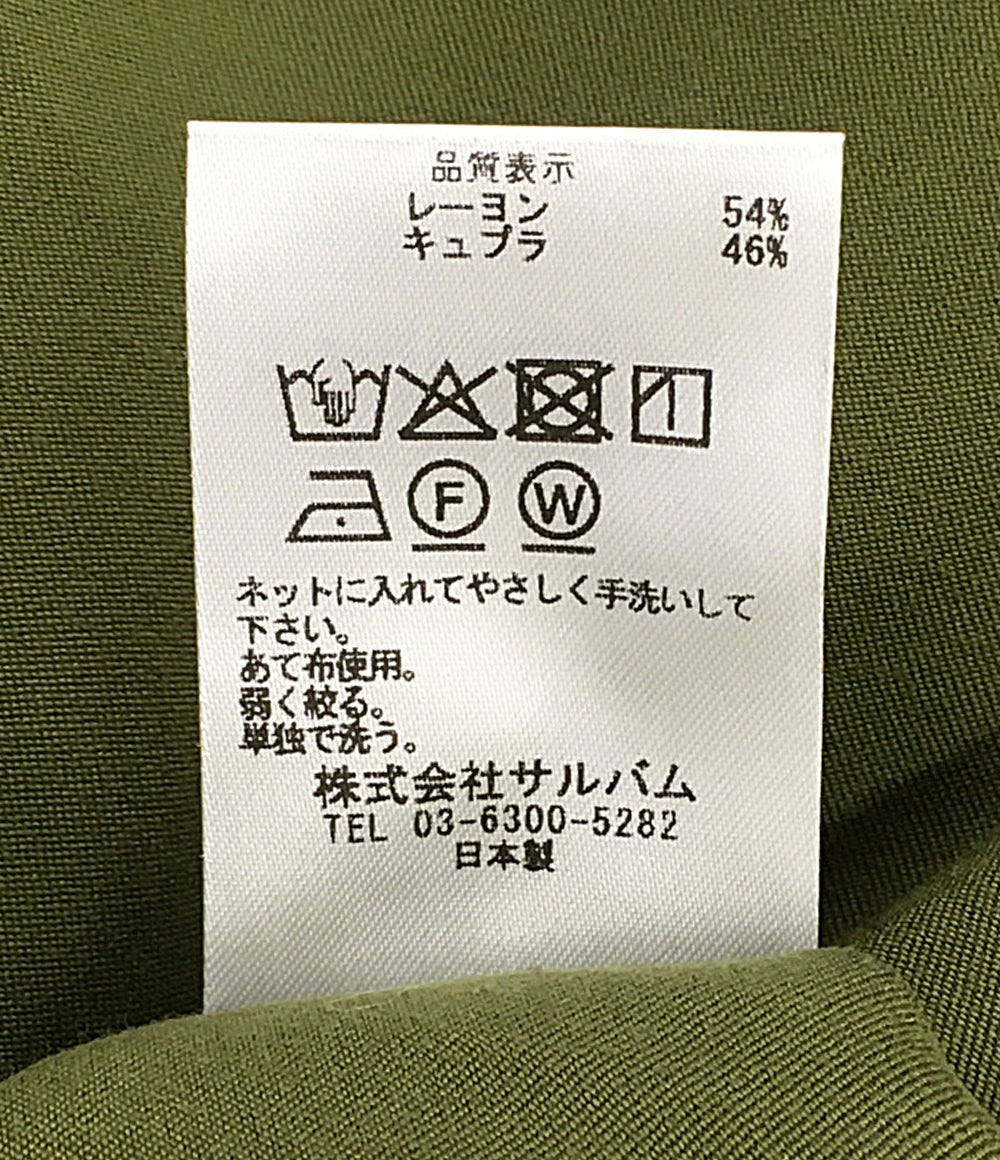 sulvam オーバーハーフスリーブシャツ WW-B03-050 メンズ SIZE M サルバム