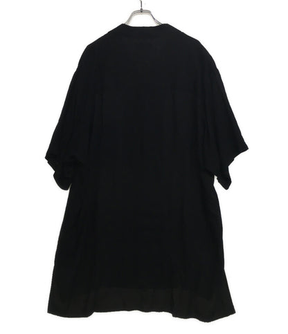 ヨウジヤマモトプールオム タンセル開襟オープンカラーシャツ HZ-B96 23SS メンズ SIZE 3 YOHJI YAMAMOTO POUR HOMME